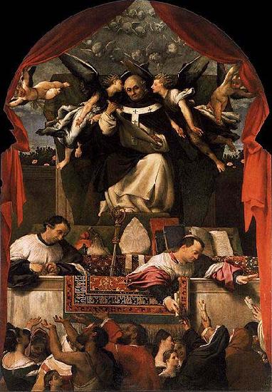 Lorenzo Lotto 'The Alms of St. Anthony'